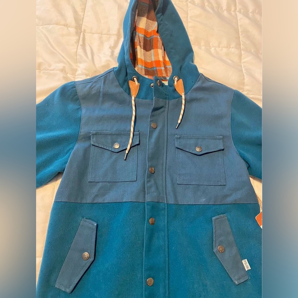 Poler Pinyon Wool/Canvas Jacket (Small)